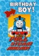 Thomas Moving Picture Birthday Card